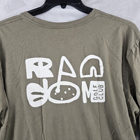 Random‎ Golf Club Mens Size 2Xl Green Graphic Long Sleeve T-shirt - Picture 4 of 6